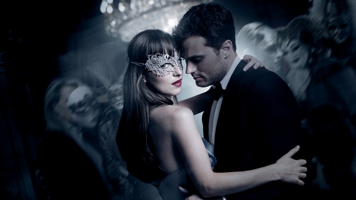Anastasia Steele and Christian Grey from Fifty Shades of Grey