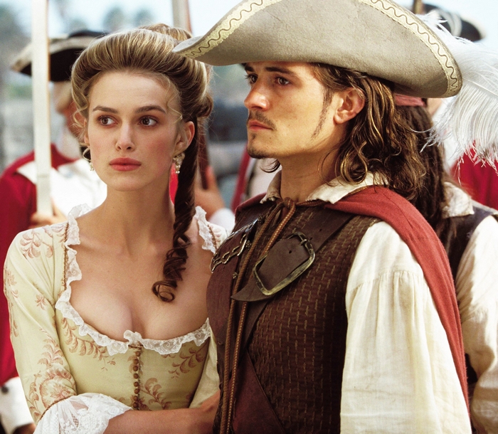 Elizabeth Swann and Will Turner from Pirates of the Caribbean