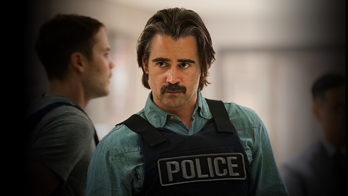 Colin Farrell in Police Vest