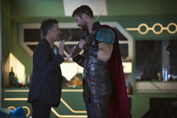 Mark Ruffalo and Thor from Marvel