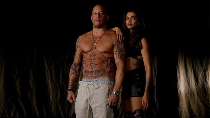 Vin Diesel and Deepika Padukone