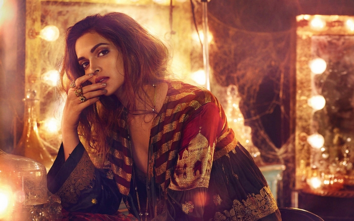 Deepika Padukone in ornate clothing