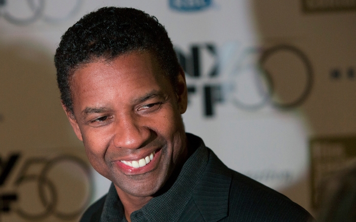 Denzel Washington smiling