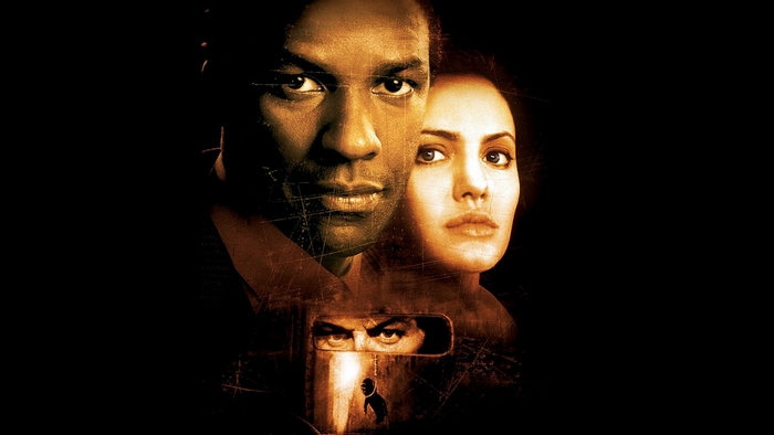 Denzel Washington and Angelina Jolie from The Bone Collector