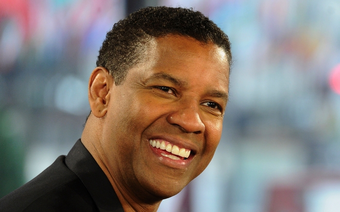 Denzel Washington smiling