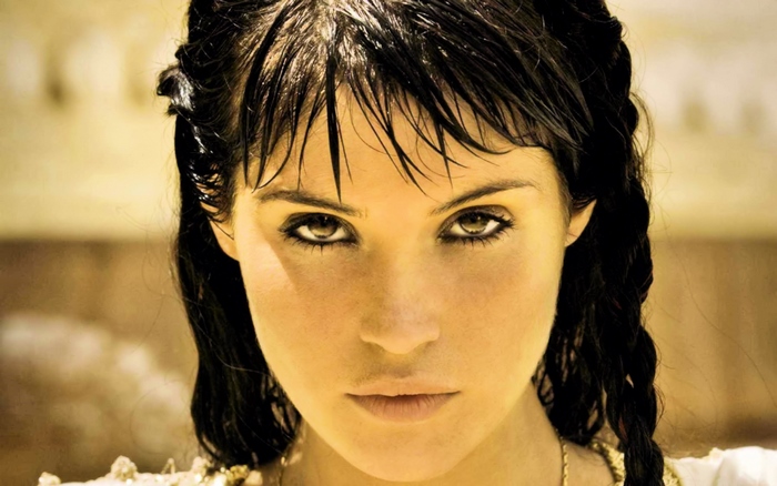 Gemma Arterton close-up portrait