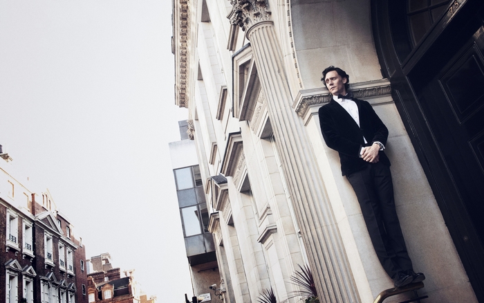 Tom Hiddleston in a tuxedo