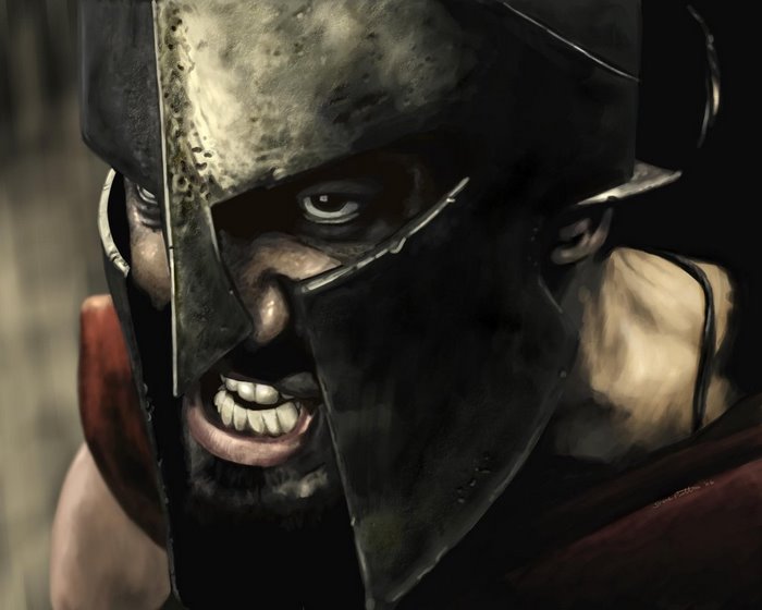 Gerard Butler as Spartan Warrior