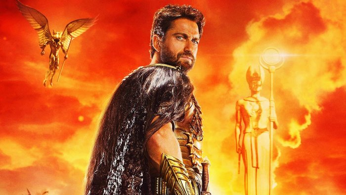Gerard Butler as Set in Gods of Egypt