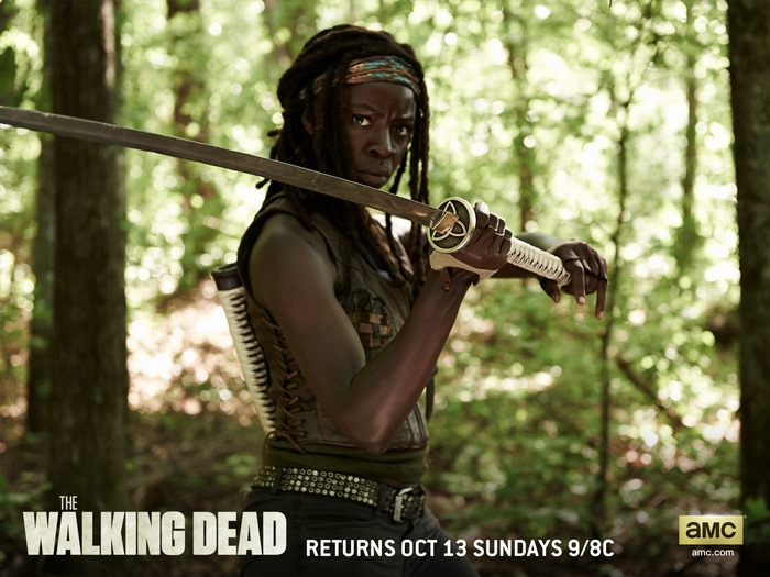 Michonne from The Walking Dead