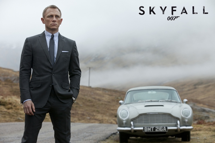 Daniel Craig as James Bond in Skyfall