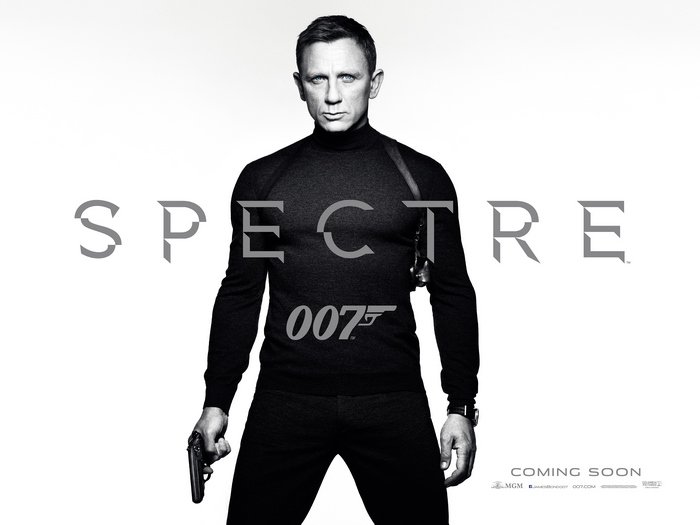 Daniel Craig as James Bond in Spectre