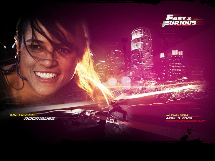 Michelle Rodriguez from Fast & Furious