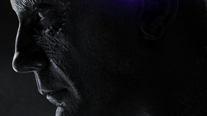 Dave Bautista close-up profile