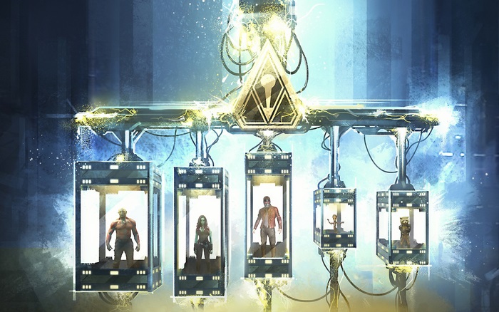 Guardians of the Galaxy in pods