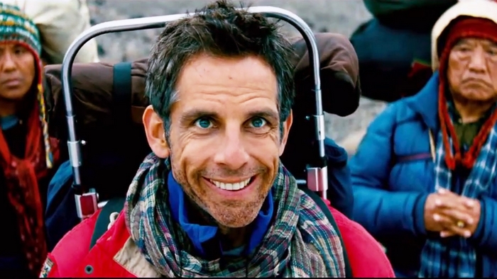 Ben Stiller in a wheelchair