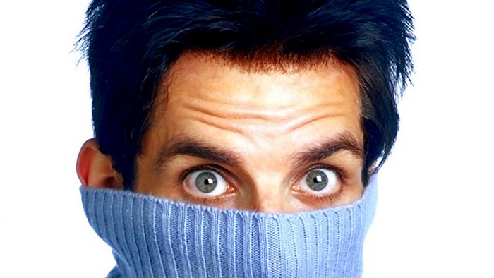 Ben Stiller with blue turtleneck