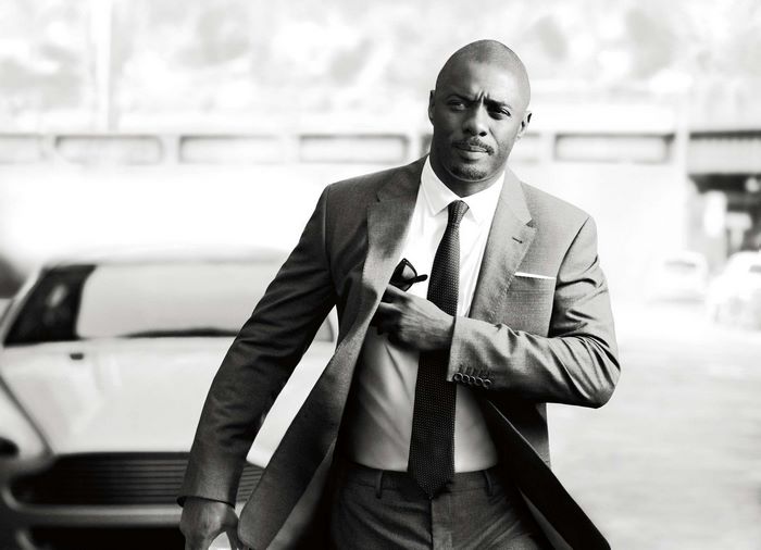 Idris Elba in a suit
