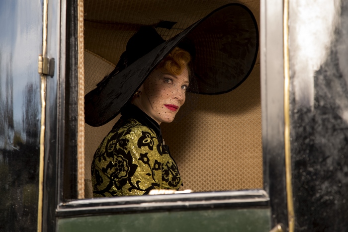 Cate Blanchett in a carriage