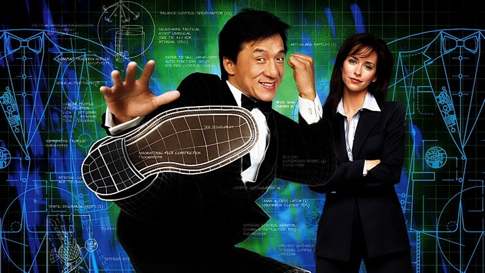 Jackie Chan and Jennifer Love Hewitt from The Tuxedo