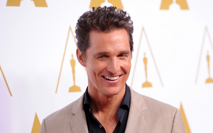 Matthew McConaughey at the Academy Awards