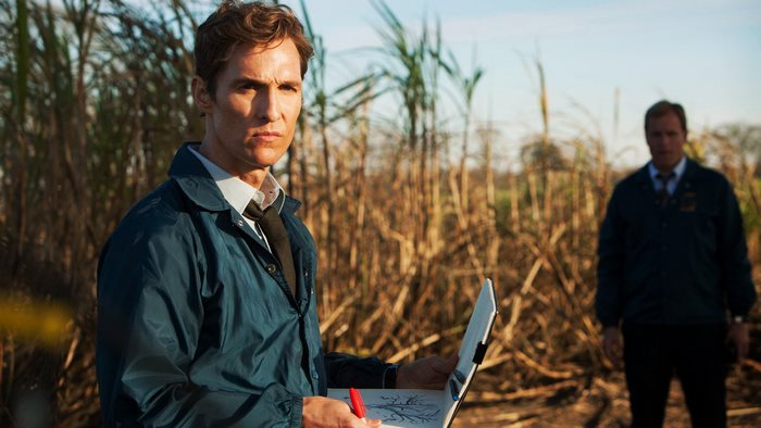 Matthew McConaughey and Woody Harrelson in True Detective