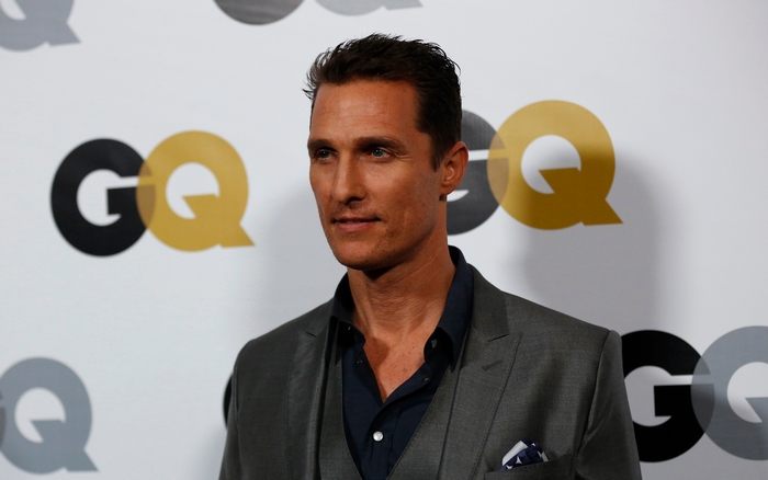 Matthew McConaughey at GQ event