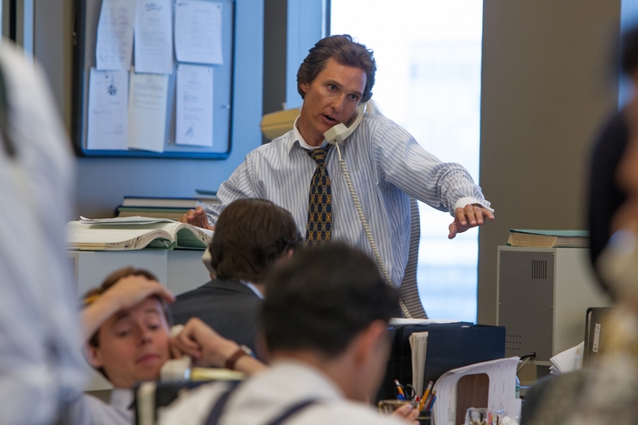 Matthew McConaughey in The Wolf of Wall Street