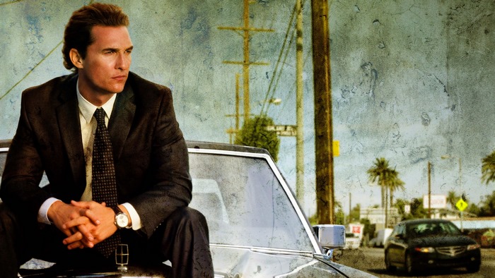 Matthew McConaughey in a suit