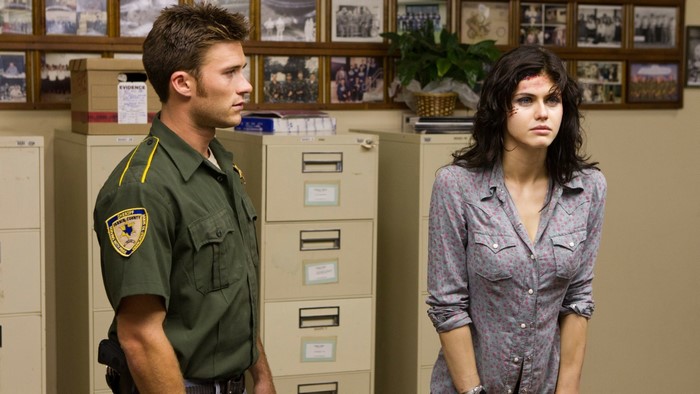Alexandra Daddario and Scott Eastwood in Texas
