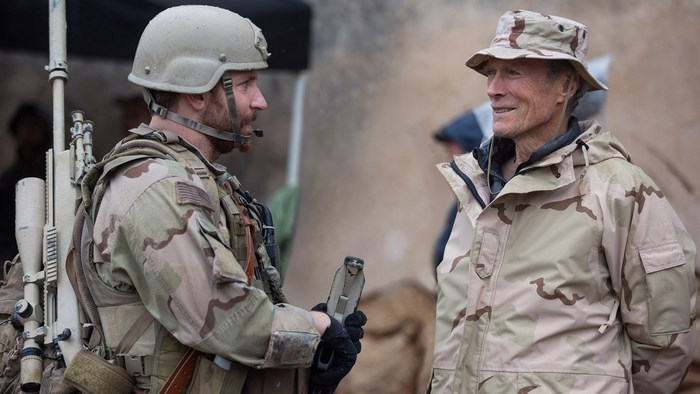 American Sniper: Bradley Cooper and Clint Eastwood