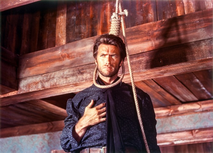 Clint Eastwood in a noose