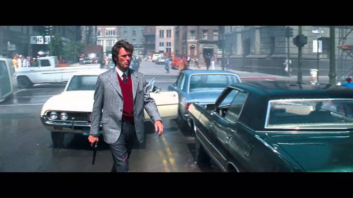 Clint Eastwood in a City Street