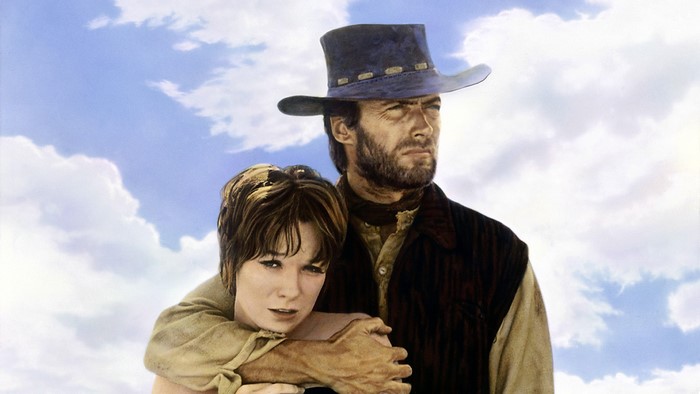 Clint Eastwood and Shirley MacLaine in Two Mules for Sister Sara