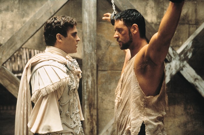 Maximus and Commodus from Gladiator
