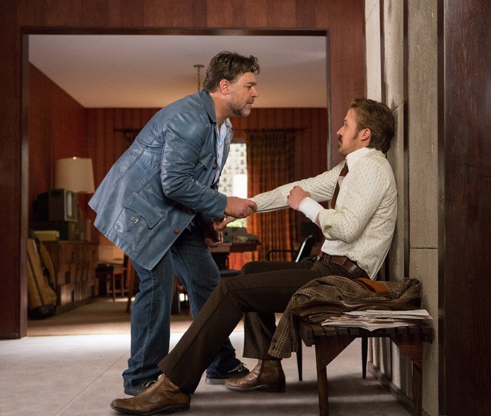 Russell Crowe and Ryan Gosling in The Nice Guys