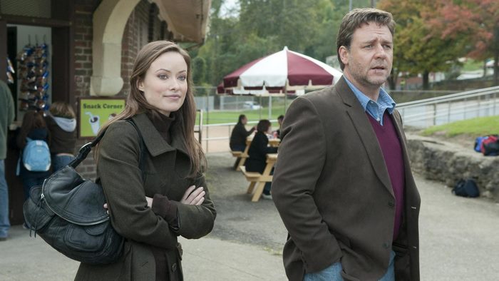 Russell Crowe and Olivia Wilde