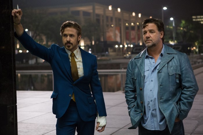 Ryan Gosling and Russell Crowe in The Nice Guys