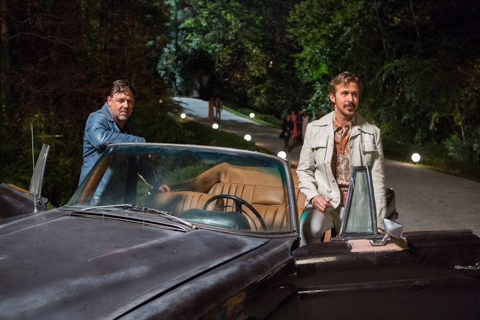 Russell Crowe and Ryan Gosling in The Nice Guys