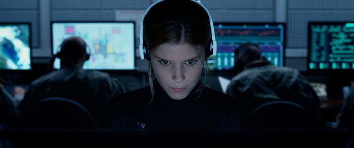 Kate Mara in a control room