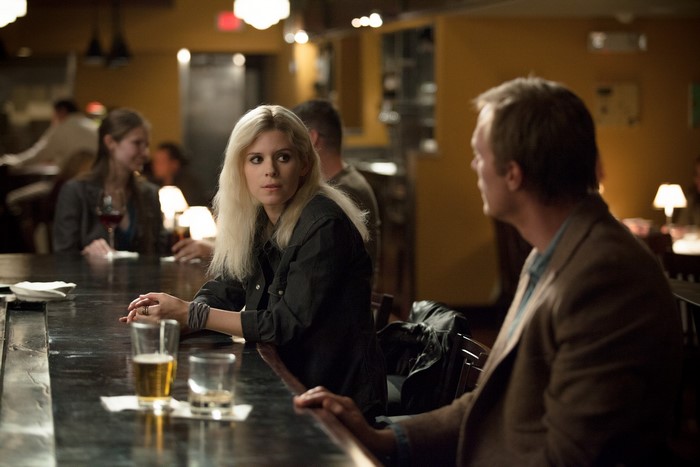 Kate Mara at a bar