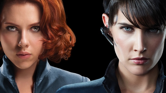 Black Widow and Maria Hill from Avengers