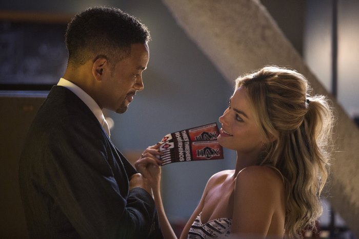 Will Smith and Margot Robbie in Focus