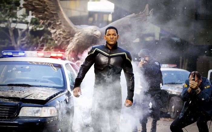 Will Smith in Hancock
