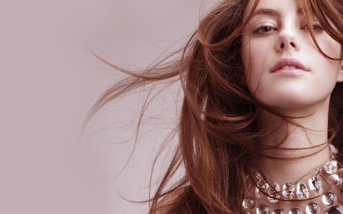 Kaya Scodelario close-up portrait