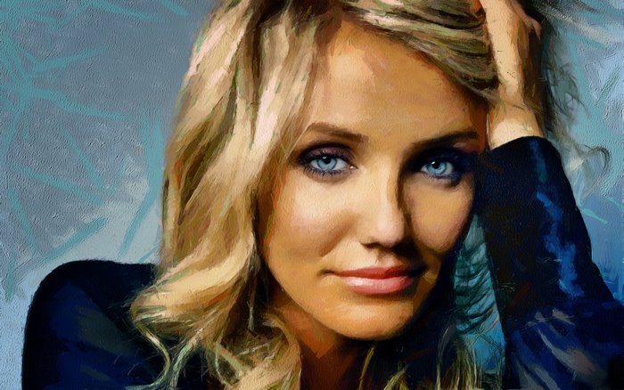 Cameron Diaz portrait