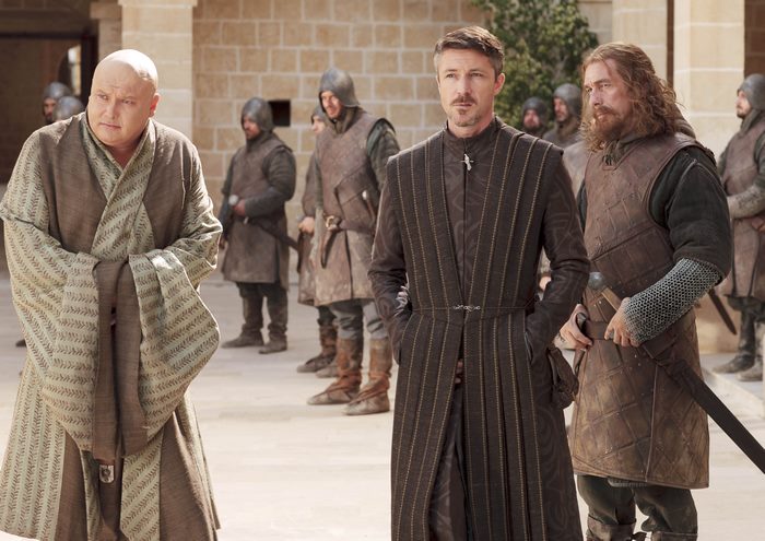 Lord Varys and Petyr Baelish from Game of Thrones