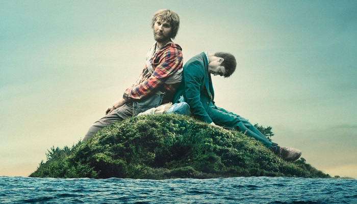 Daniel Radcliffe on an island