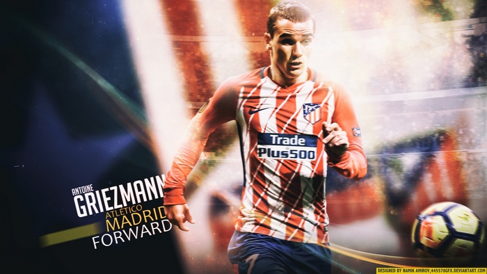 Antoine Griezmann from Atletico Madrid