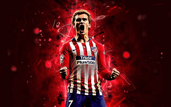 Antoine Griezmann from Atletico Madrid